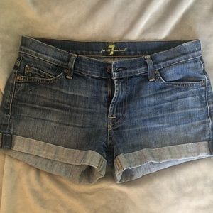 7 For All ManKind Shorts